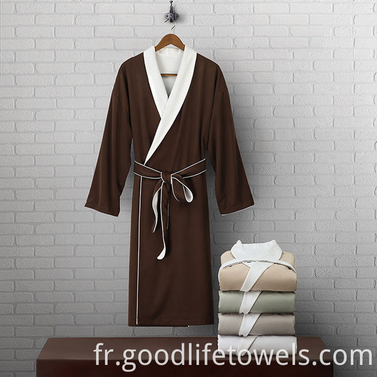 Luxury Bath Robe Hotel Polyester Bathrobe